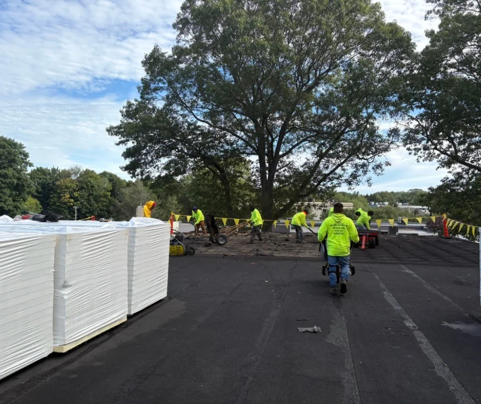 Fulcrum Contracting Commercial Roofing Work